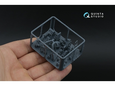 Ah-1 W - 3d-printed & Coloured Interior On Decal Paper  - image 4
