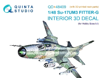 Su-17um3 - 3d-printed & Coloured Interior On Decal Paper  - image 1