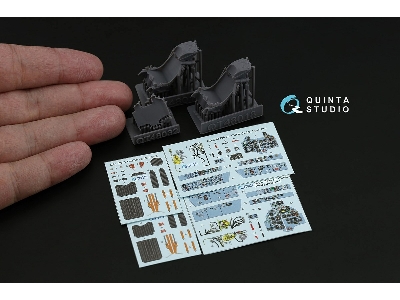 Su-17um3 - 3d-printed & Coloured Interior On Decal Paper  - image 2