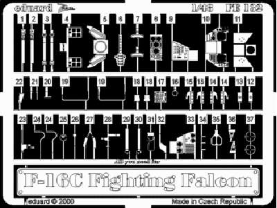 F-16C 1/48 - Italeri - - image 1