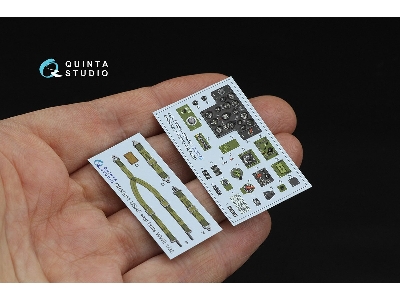 Curtiss H-75 Hawk - 3d-printed & Coloured Interior On Decal Paper  - image 2