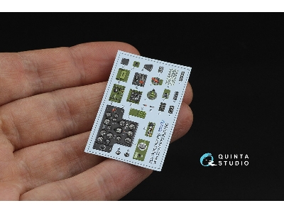 Curtiss H-75 Hawk - 3d-printed & Coloured Interior On Decal Paper  - image 4