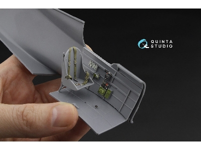 Curtiss H-75 Hawk - 3d-printed & Coloured Interior On Decal Paper  - image 7