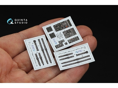 Ah-6j / Mh-6j - 3d-printed & Coloured Interior On Decal Paper (For Kitty Hawk Kits) - image 2