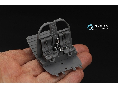 Ah-6j / Mh-6j - 3d-printed & Coloured Interior On Decal Paper (For Kitty Hawk Kits) - image 6