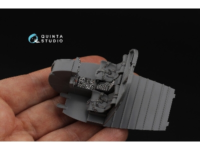Ah-6j / Mh-6j - 3d-printed & Coloured Interior On Decal Paper (For Kitty Hawk Kits) - image 9