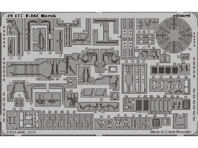 F-16C Barak interior S. A. 1/48 - Kinetic - image 3