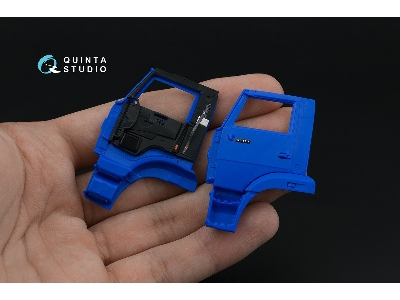 Kamaz 65115 Dump Truck - 3d-printed & Coloured Interior On Decal Paper (For Zvezda Kits) - image 8