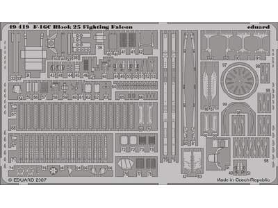 F-16C Block 25 S. A. 1/48 - Tamiya - image 1