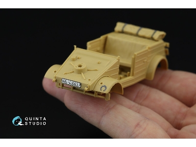 Kubelwagen Type 82 - 3d-printed & Coloured Interior On Decal Paper (For Tamiya Kits) - image 8