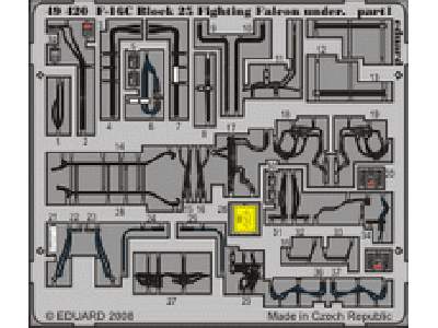 F-16C Block 25 undercarriage 1/48 - Tamiya - image 1