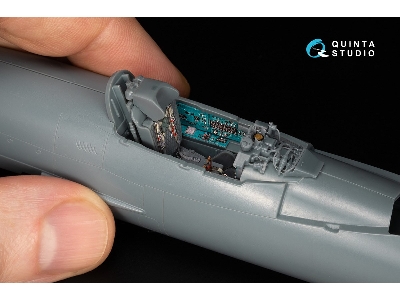 Mig-21 Mf Fishbed-j (Moscow Plant) - 3d-printed & Coloured Interior - image 3