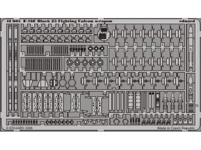 F-16C Block 25 weapon 1/48 - Tamiya - image 1