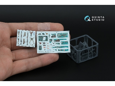 Mig-21 Mf Fishbed-j (Gorkiy Plant) - 3d-printed & Coloured Interior - image 2