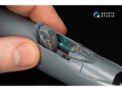 Mig-21 Mf Fishbed-j (Gorkiy Plant) - 3d-printed & Coloured Interior - image 3