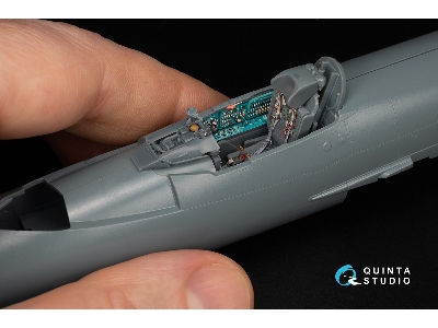 Mig-21 Mf Fishbed-j (Gorkiy Plant) - 3d-printed & Coloured Interior - image 6