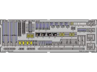 F-15E ejection seat 1/32 - Tamiya - image 1