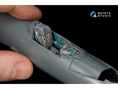 Mig-21 Bis Early Fishbed-l - 3d-printed & Coloured Interior - image 4