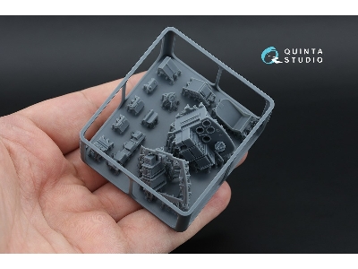 Fairey Barracuda Gunner Station - 3d-printed & Coloured Interior On Decal Paper... - image 3