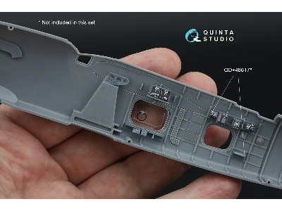 Fairey Barracuda Observer Station - 3d-printed & Coloured Interior... - image 6