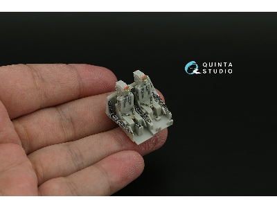 A-6 E Intruder - 3d-printed & Coloured Interior On Decal Paper (For Fujimi Kits) - image 7