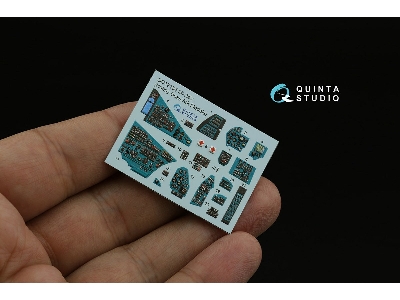 Mil Mi-24v - 3d-printed & Coloured Interior On Decal Paper With 3d-printed Resin Parts (For Hobby Boss / Ark Models Kits) - imag