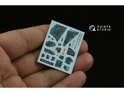 Mil Mi-24v - 3d-printed & Coloured Interior On Decal Paper With 3d-printed Resin Parts (For Hobby Boss / Ark Models Kits) - imag