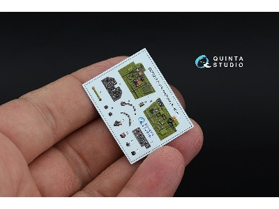 Cutiss P-40 N Warhawk -3d-printed & Coloured Interior On Decal Paper With 3d-printed Resin Parts (For Academy Kits) - image 3