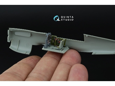 Cutiss P-40 N Warhawk -3d-printed & Coloured Interior On Decal Paper With 3d-printed Resin Parts (For Academy Kits) - image 9
