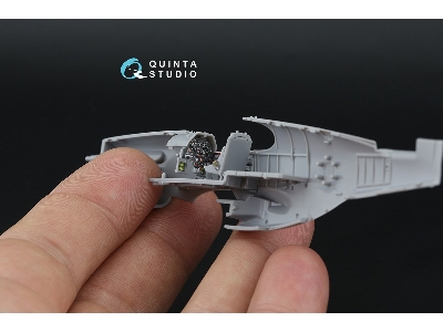 P-51 B/C Mustang - 3d-printed & Coloured Interior On Decal Paper (For Arma Hobby Kits) - image 7