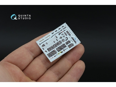 Ah-1 W - 3d-printed & Coloured Interior On Decal Paper (For Trumpeter Kits / Small Version) - image 7