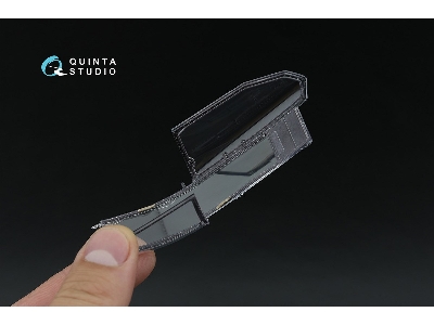 Ah-1w - Inner Parts Of Canopy Frame (For Trumpeter Kits) - image 5