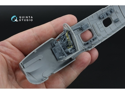 Fairey Barracuda Pilot's Cockpit - 3d-printed Resin Parts (For Trumpeter Kits) - image 6