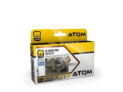A.Mig 20737 Atom Us Armor Wwii Colors Set - image 1