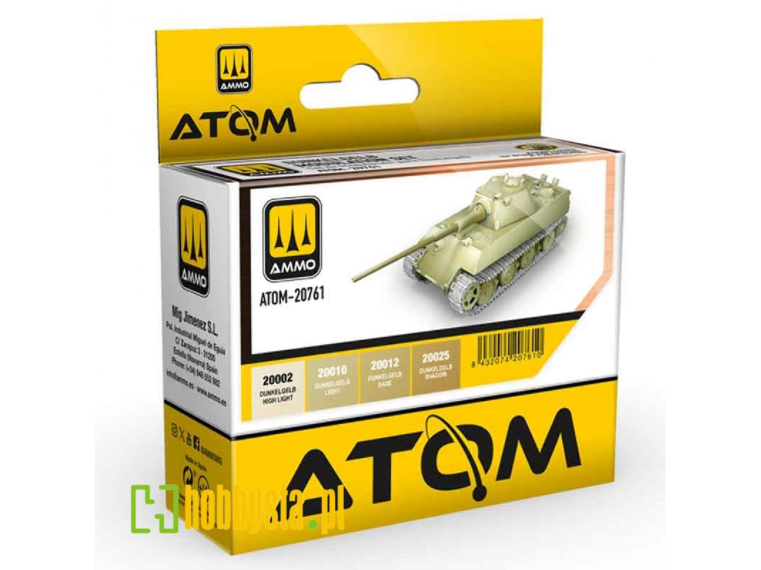A.Mig 20761 Atom Dunkelgelb Modulation Set - image 1