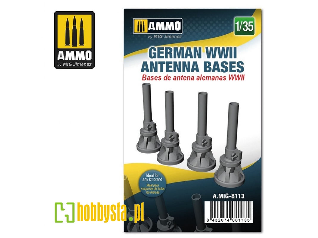 German Wwii Antenna Bases - image 1 German Wwii Antenna Bases - image 1