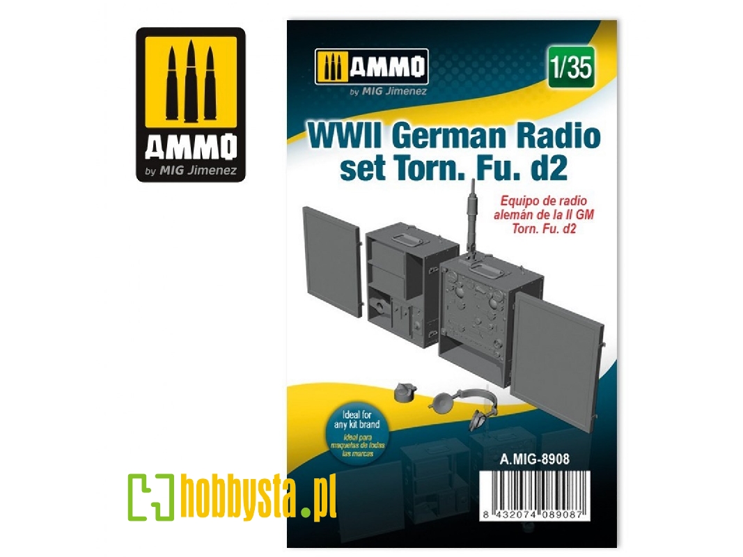 Wwii German Radio Set Torn. Fu. D2 - image 1 Wwii German Radio Set Torn. Fu. D2 - image 1
