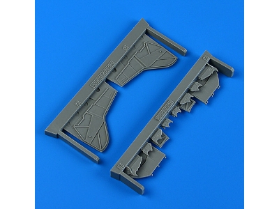 Macchi Mc.202 Undercarriage Covers - Early Version (Italeri) - image 1