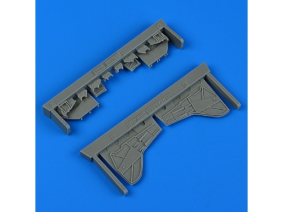 Macchi Mc.202 Late / Mc.205 - Undercarriage Covers Italeri - image 1