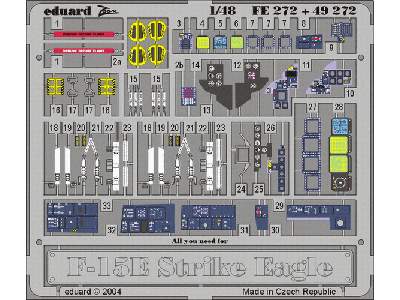 F-15E interior 1/48 - Hasegawa - image 2