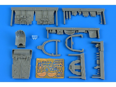Macchi C.205v Serie I Cockpit (Italeri) - image 1