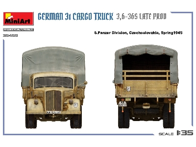 German 3t Cargo Truck 3,6-36s Late Prod - image 7