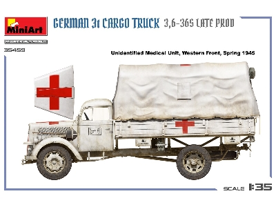 German 3t Cargo Truck 3,6-36s Late Prod - image 8