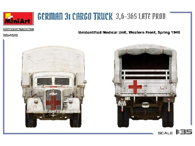 German 3t Cargo Truck 3,6-36s Late Prod - image 9