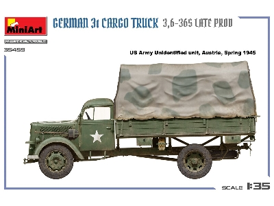 German 3t Cargo Truck 3,6-36s Late Prod - image 10