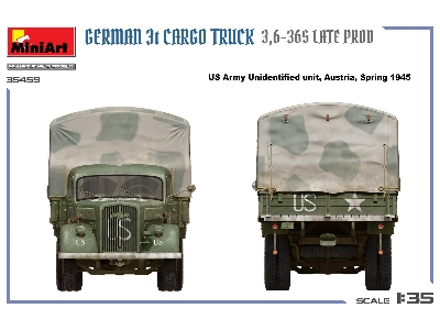 German 3t Cargo Truck 3,6-36s Late Prod - image 11