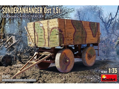 Sonderanhanger Ost 1.5t. German Cargo Trailer - image 1