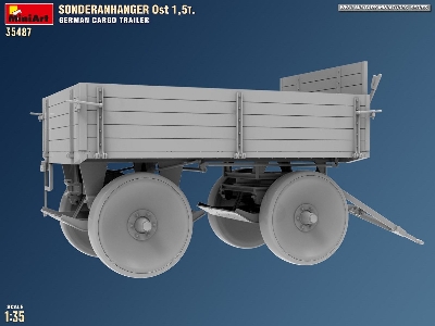 Sonderanhanger Ost 1.5t. German Cargo Trailer - image 3