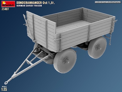 Sonderanhanger Ost 1.5t. German Cargo Trailer - image 5