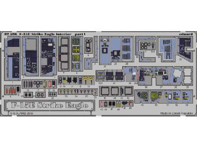 F-15E interior S. A. 1/32 - Tamiya - image 1